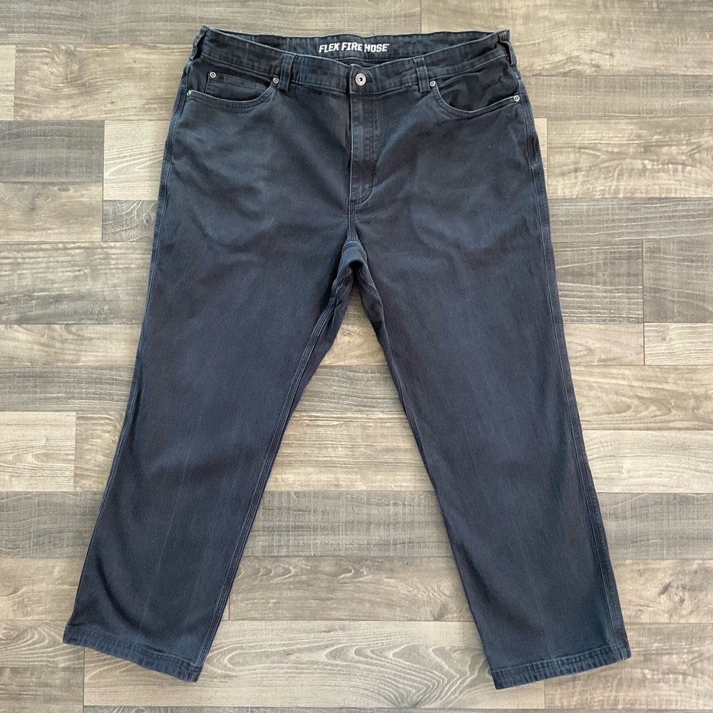 42x30 Duluth DuluthFlex Fire Hose Standard Fit 5-Pocket Pants Men’s Black 84331